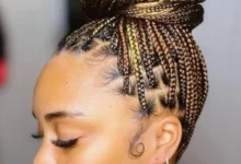 medium knotless braids